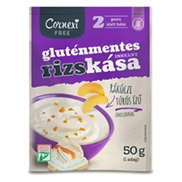 Cornexi 50G Rizskása Rákóczi Túrós Gluténmentes