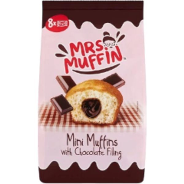 Mrs. Muffin 200G(8x25g) Csokoládé töltelékkel