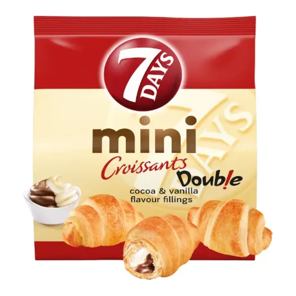 7 Days Croissant 185G Mini Kakaó-Vanília