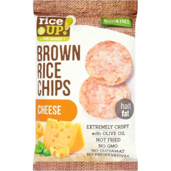 Rice Up 60G Brown Rice Chips Cheese
