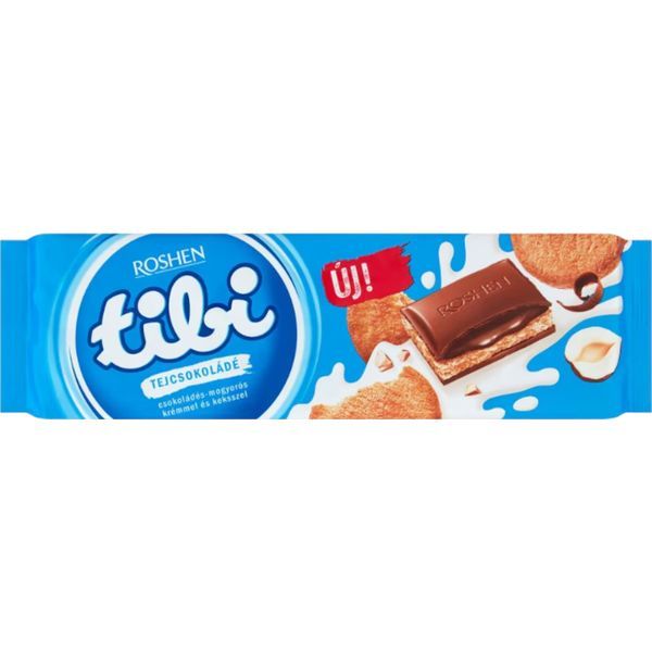 Tibi 290G Tejcsokoládé Mogyorókrém-Keksz