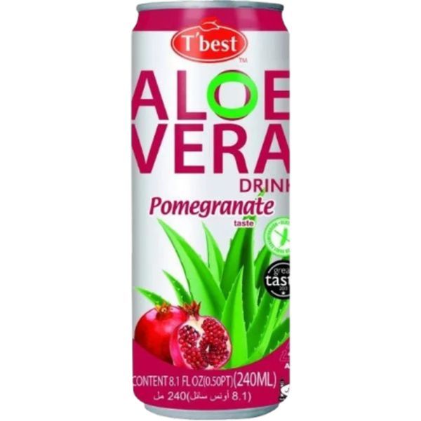 Aloe Vera T-Best 240Ml Gránátalma (DRS)