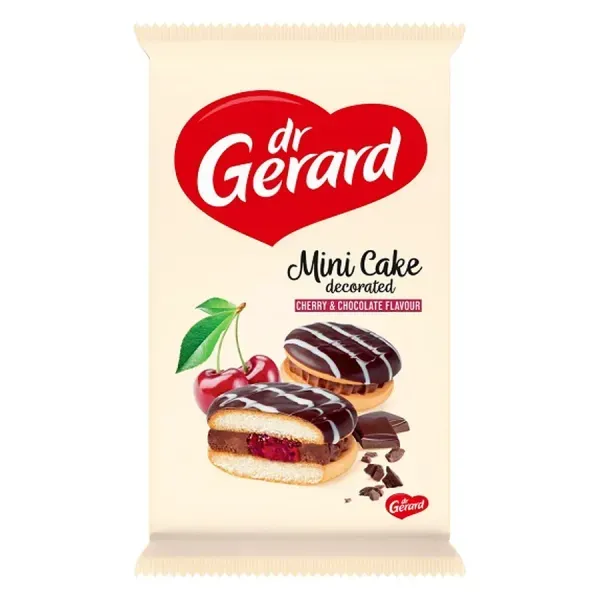 Dr. Gerard 165G Mini Cake Sponge Cherry (Cseresznye Töltelék)