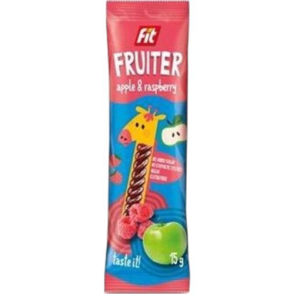 Fit Fruiter 15G Gyümölcszselé Alma + Málna