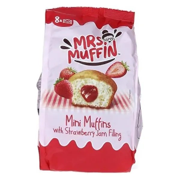 Mrs. Muffin 200G (8x25G) Eper töltelékkel