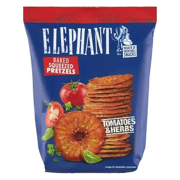 Elephant Snack 70G Lapos Perec Paradicsomos-Fűszeres