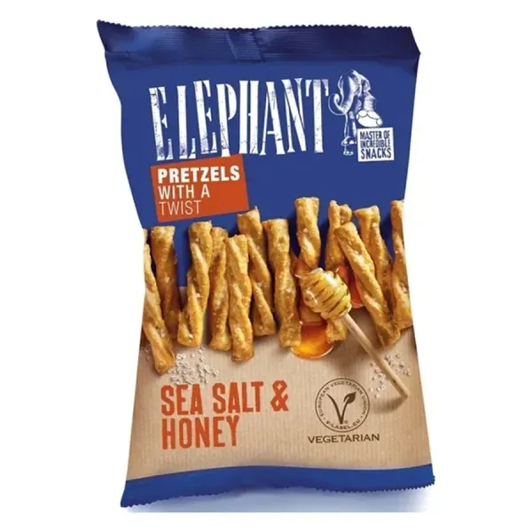 Elephant Snack 80G Csavart Perec Mézes-Sós