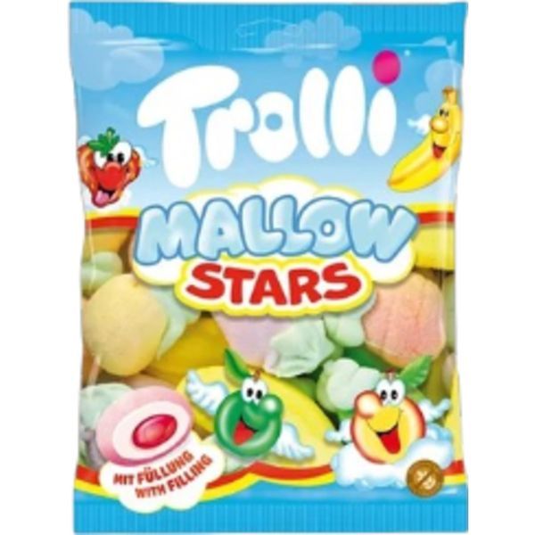 Trolli mallow star vegyes 150 g