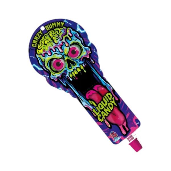 Sweet Skull 42G Eper ízű Gumicukor és Szirup