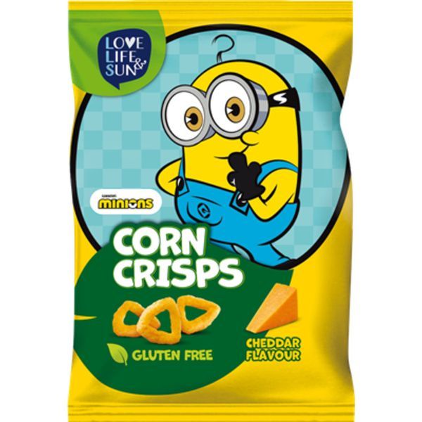 LLS 50G Kukorica Crisps - Cheddar Sajt Minions