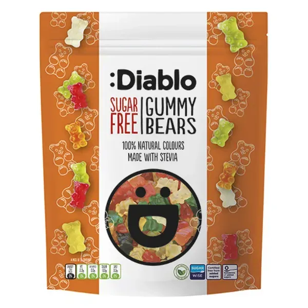 Diablo 75G Gumi maci (cukormentes)