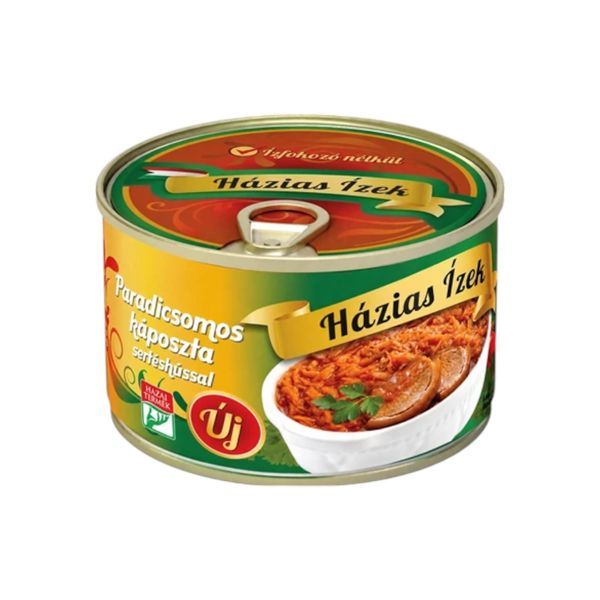 Házias Ízek 400G Paradicsomos káposzta sertéshúsból