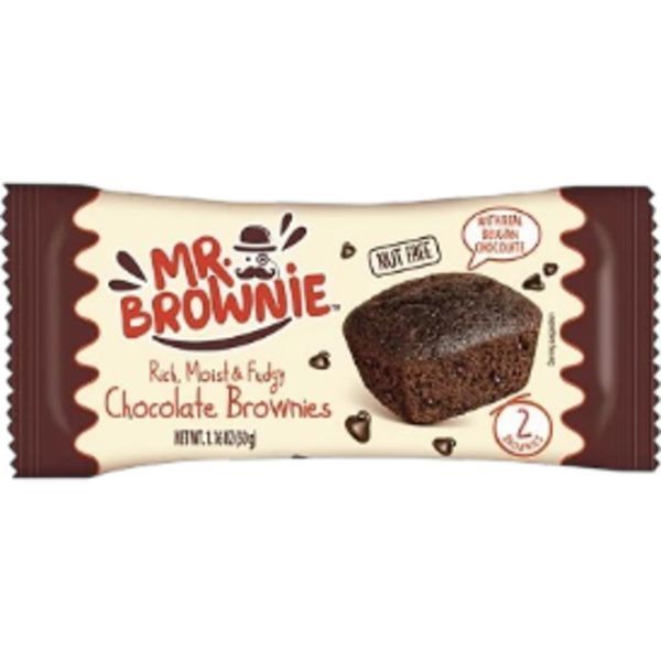 Mr. Brownie 50G Csokoládé Darabos (2*25g)