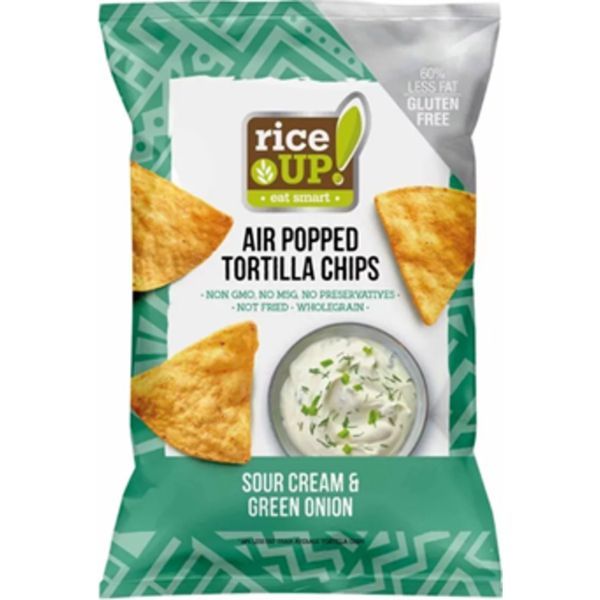 Rice Up 60G Tortilla Chips Hagymás-Tejfölös ízű