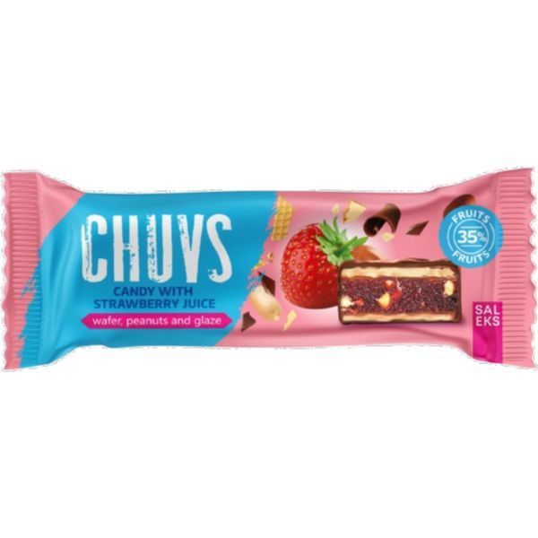Saleks Chuvs 30G Nápolyi szelet Eperrel és Földimogyoróval