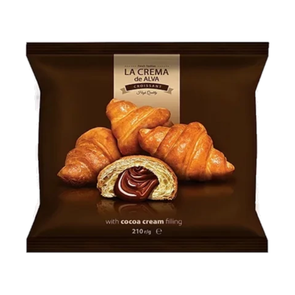 La Crema De Alva 210G Croissant Kakaókrémes