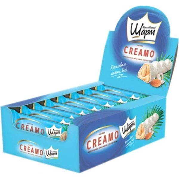 ABK Royal Charm Creamo 29G Egész Mandulás-Kókuszos Ostya