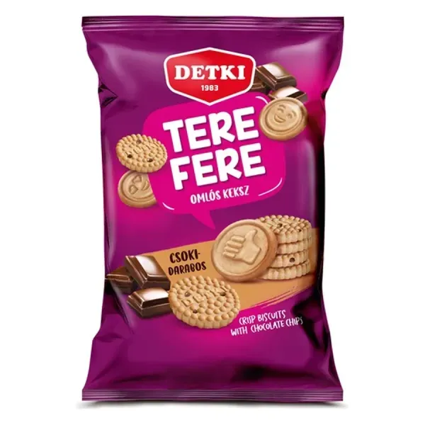 Detki Tere Fere 150G Csokidarabos