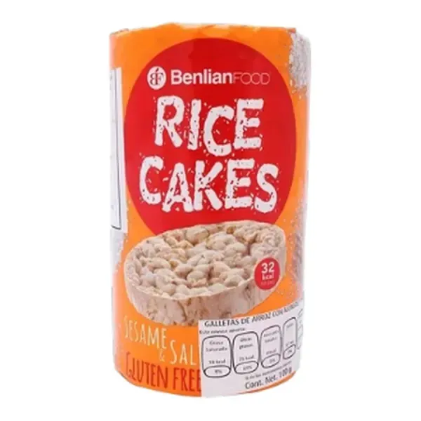 Rice Cakes 100G Sesame Salt /Narancs/