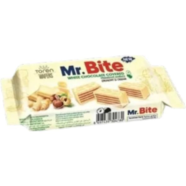 Toren 32G Mr. Bite Mogyorós Nápolyi Fehércsokoládéval bevonva