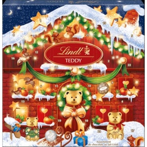Adventi Kalendárium 124G Lindt Teddy 677296