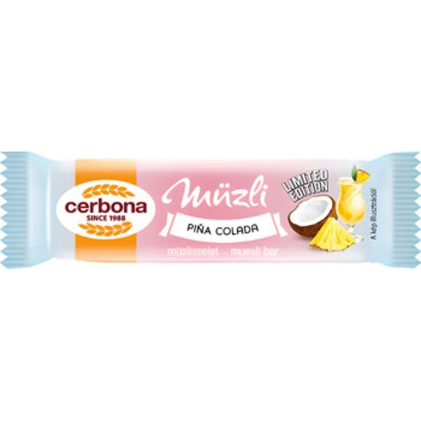 Cerbona Müzliszelet 20G Pina Colada