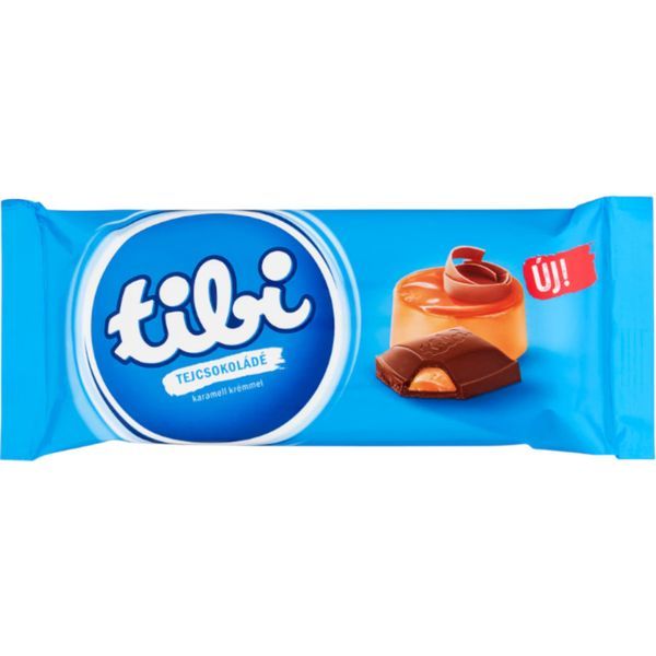 Tibi 87G Tej Karamell Töltelékkel