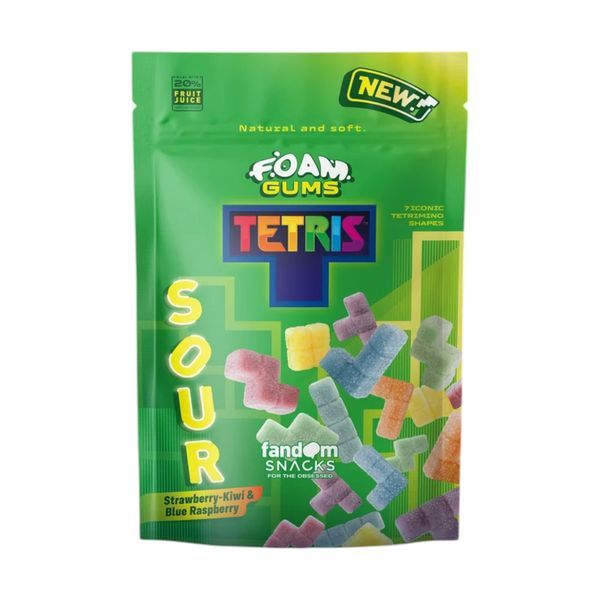 Fandom 125G Tetris Savanyú - Gyümölcs ízű Gumicukor