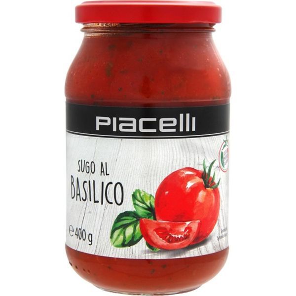 Piacelli 400G Sugo Basilico