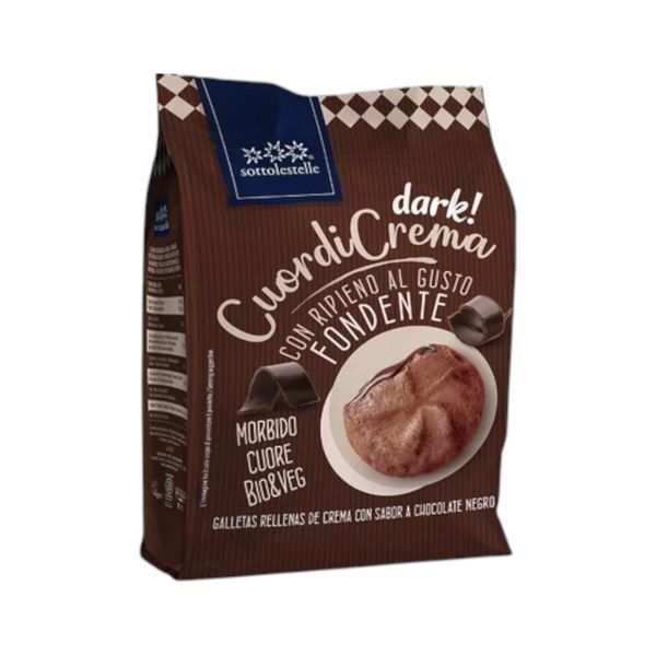 Sottolestelle 200G Bio Kakaós Krémmel Töltött Kakaós Keksz