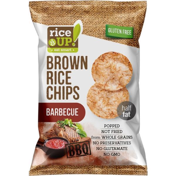 Rice Up 60G Brown Rice Chips Barbecue