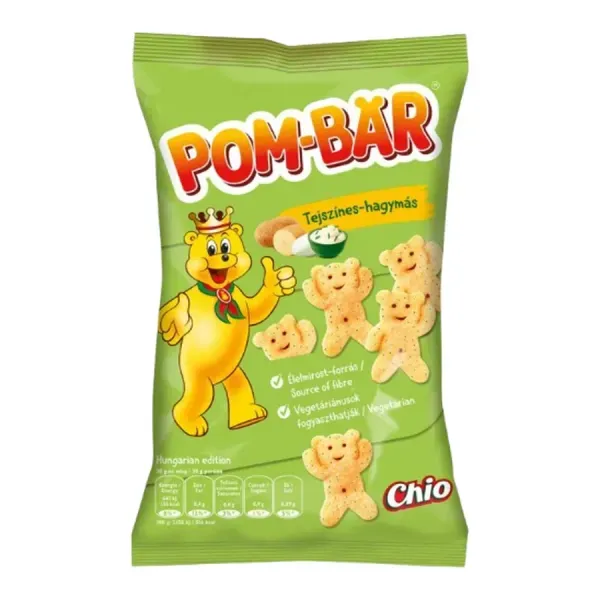 Pom-Bar 50G Tejszínes-Hagymás /Zöld/