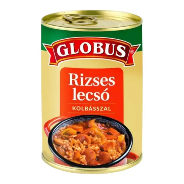 Globus 400G Rizseslecsó Kolbásszal