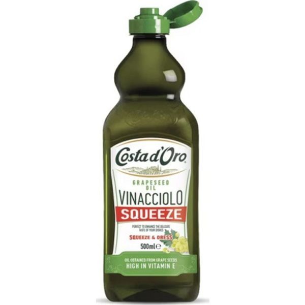 Costa d'Oro 500ml Squeeze Szőlőmagolaj