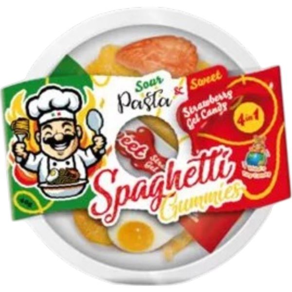Spaghetti Gummies 46G Spagetti Gumicukor és Szirup