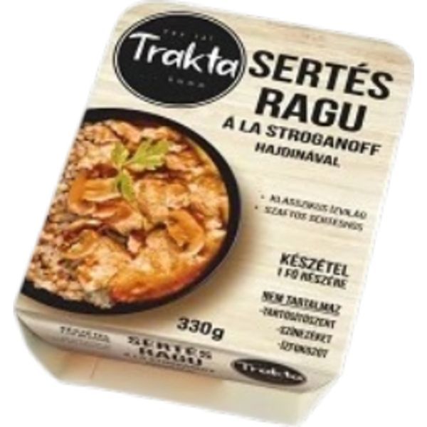 Trakta Készétel 330G Sertés Ragu Stroganoff Módra Hajdinával