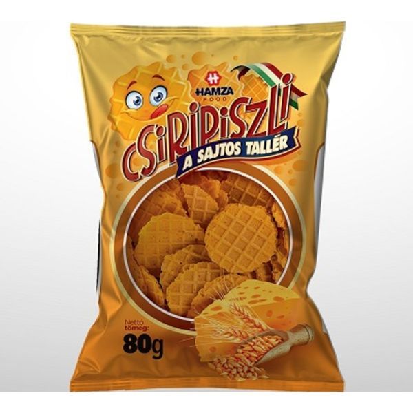 Csiripiszli Sajtos Tallér 80G