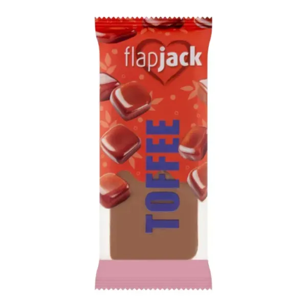 Flapjack 100G Zabszelet Toffee Ízű Bevonattal