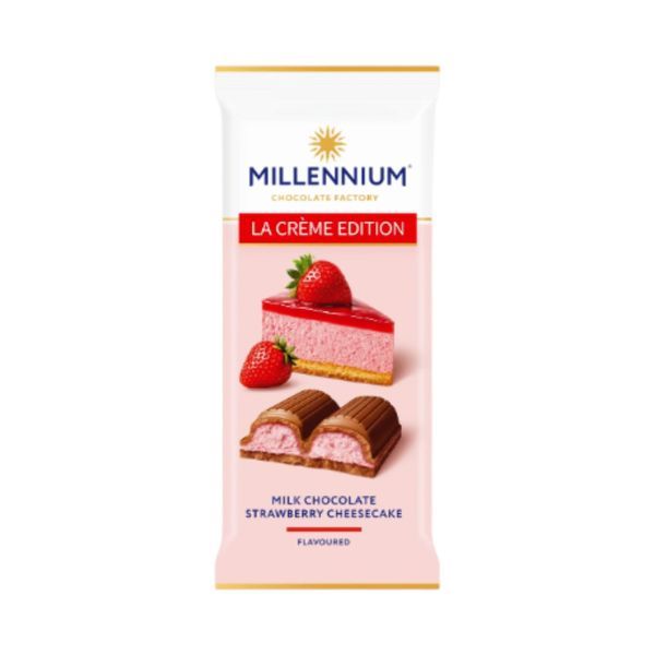 Millenium 100G La Créme - Epres Sajttortás Tejcsokoládé