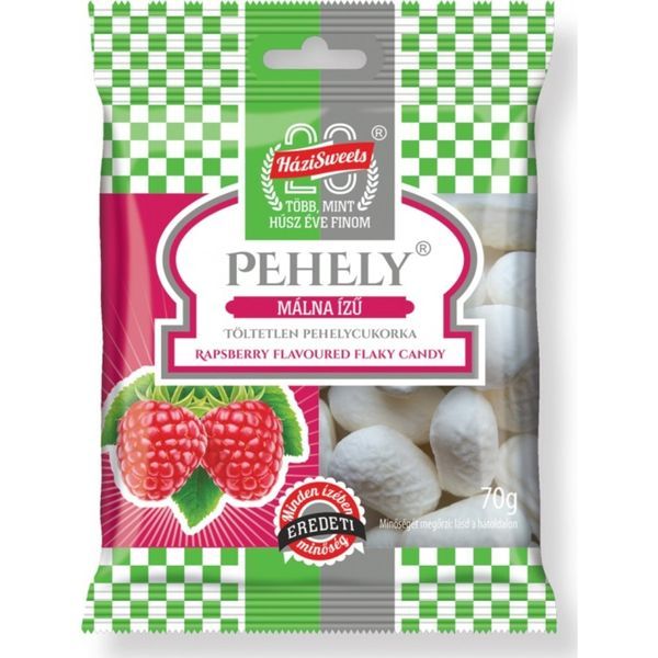 Pehelycukor 70G Málna (Hazisweets)