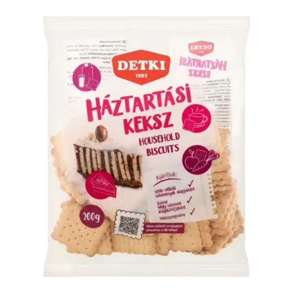 Detki Háztartási Keksz 200G