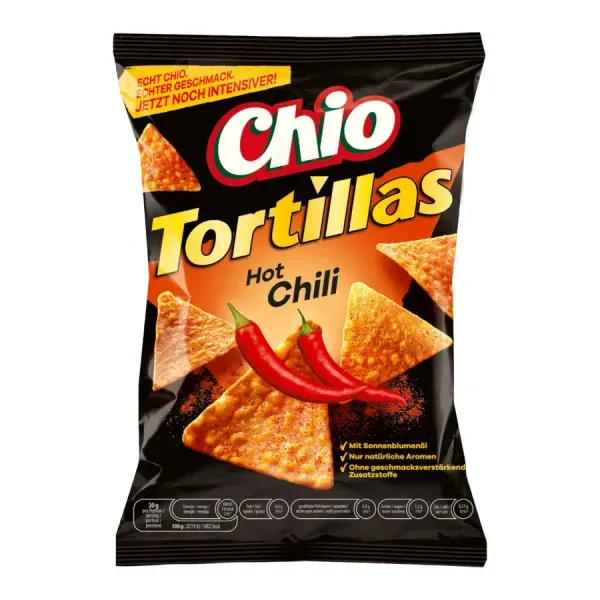Chio 110G Tortilla Chips Chili
