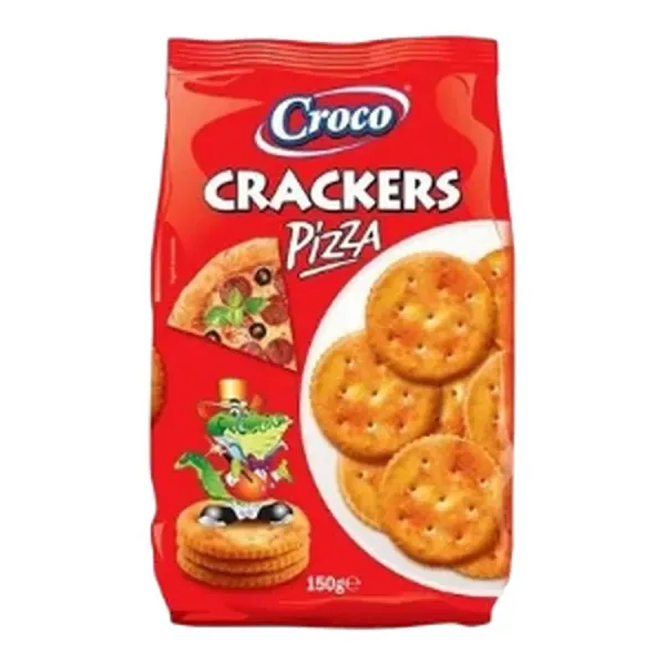 Croco Crackers 150G Pizza