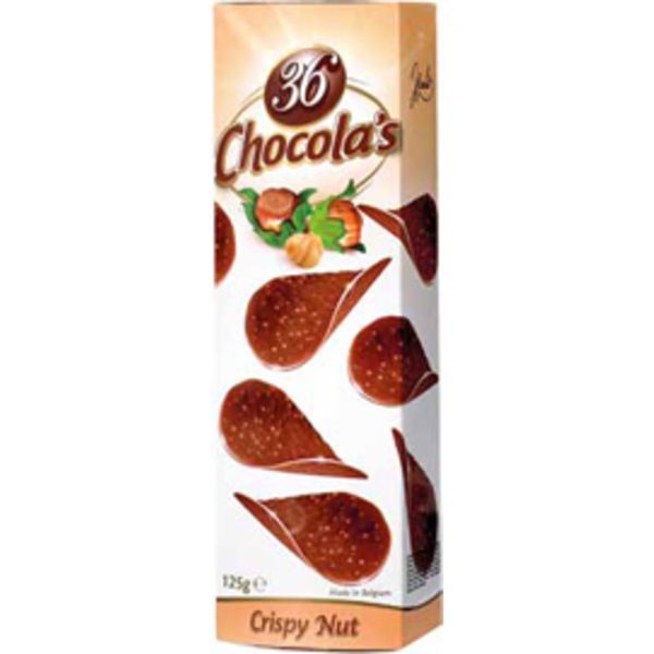 Hamlet 36 Chocola's 125G Crispy Nut Csokicsipsz