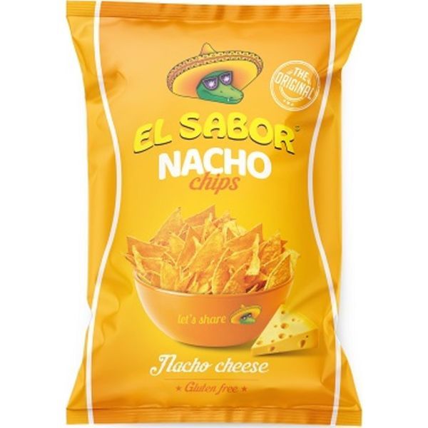 El Sabor 100G Nacho Chips Sajtos /735/