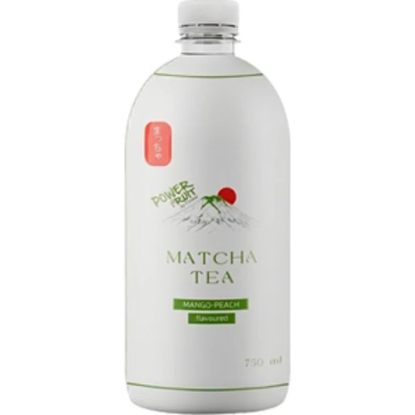 Power Fruit 750ML Matcha Tea Mangó-Őszibarack (DRS)