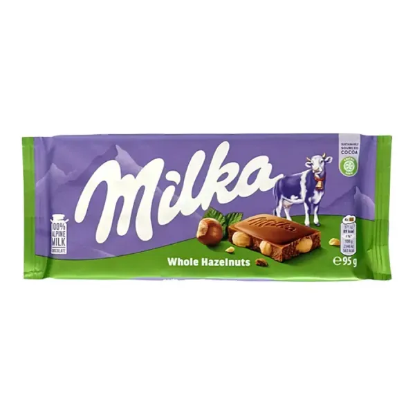 Milka 95G Egész-Mogyorós