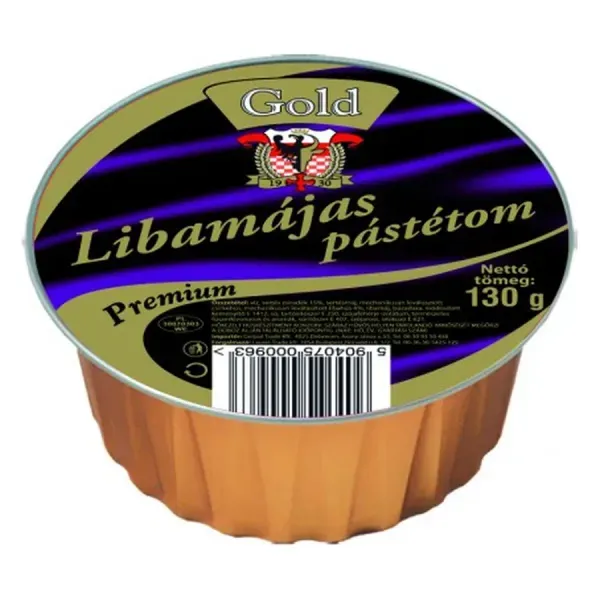Gold Libamáj Pástétom 130G