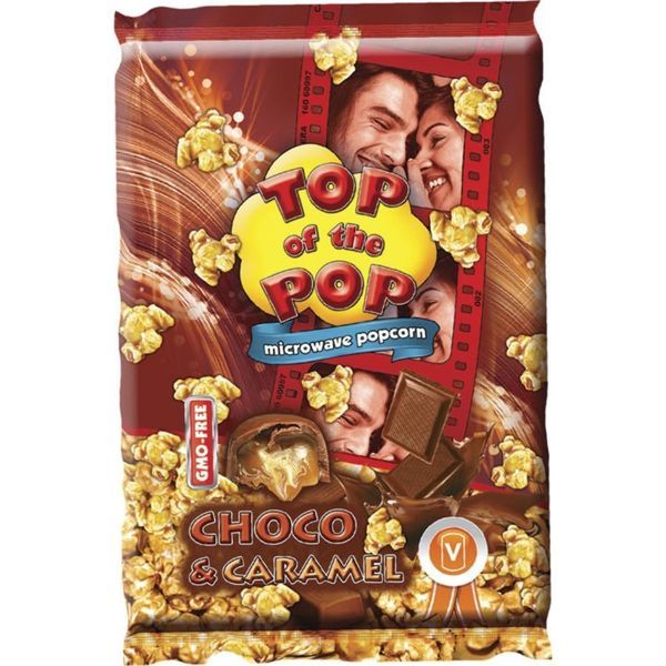 Top Of The Pop Popcorn 100G Choco&Caramel