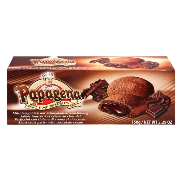 Papagena 150G Biscuits Chocolate
